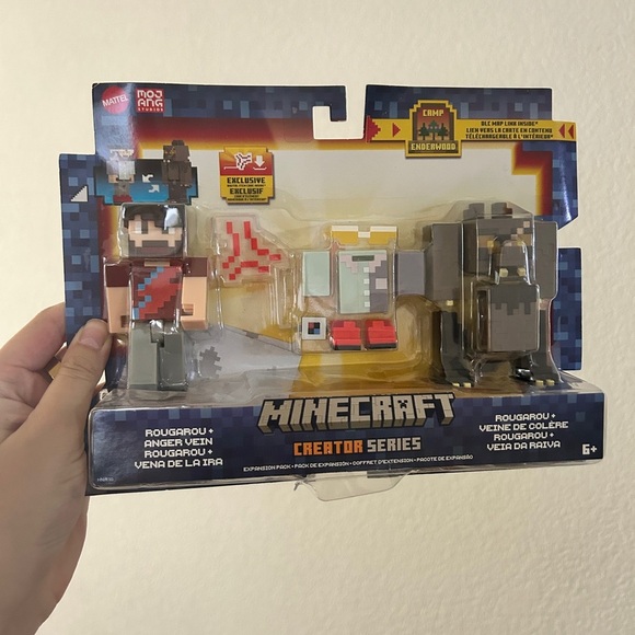 Minecraft Creator Series Camp Enderwood– Rougarou + Anger Vein– NIB w/ DLC Codes - Picture 11 of 11